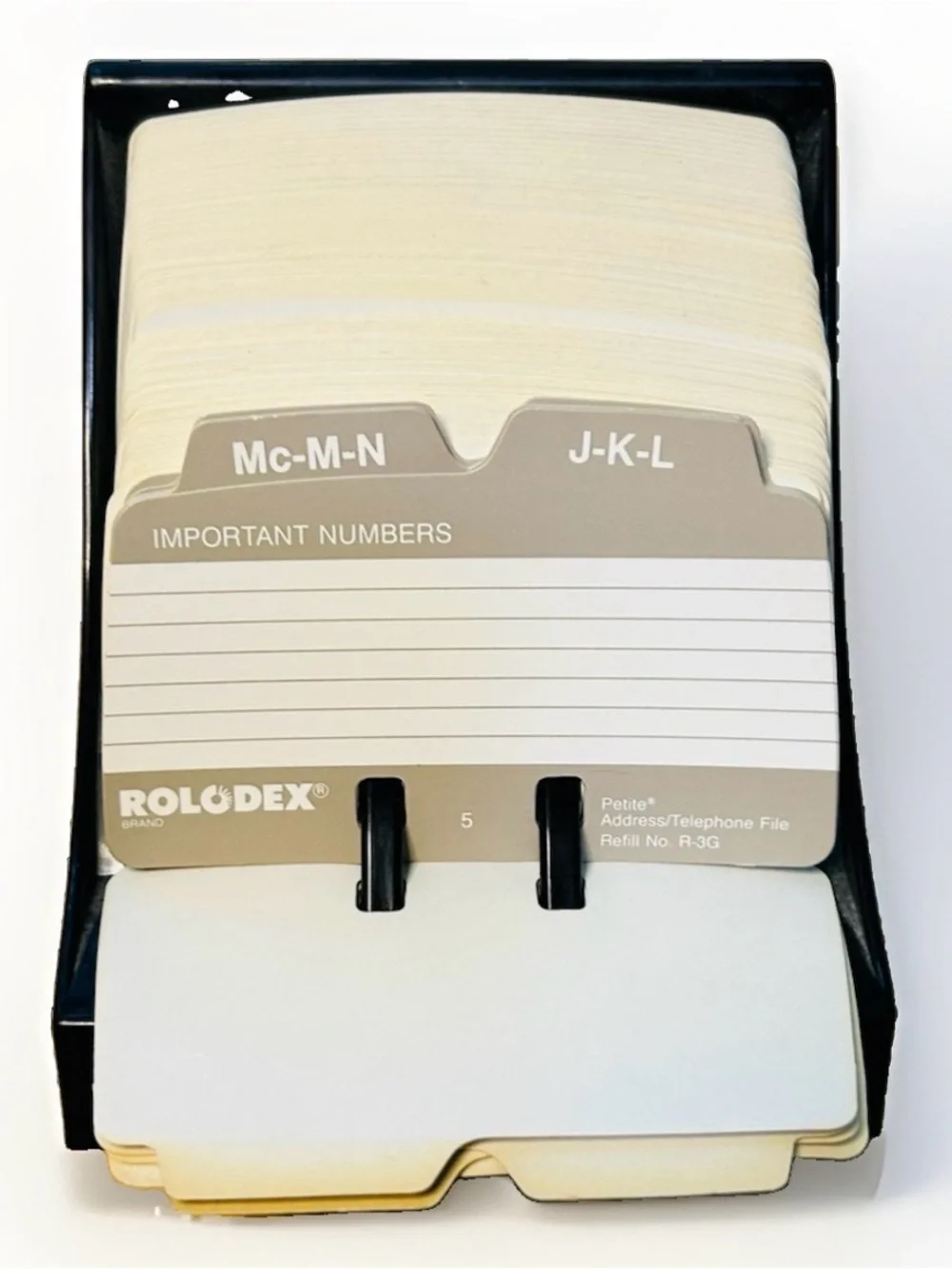 Vintage Rolodex Petite Address/Telephone Card File Organizer Model S310